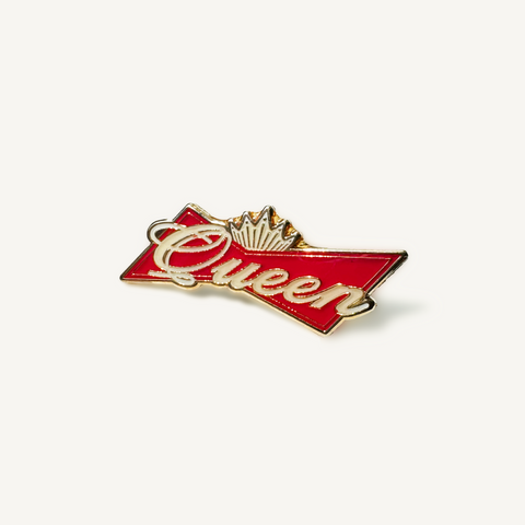 Queen Vintage Enamel Pin