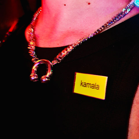 "kamala IS brat" Enamel Pin