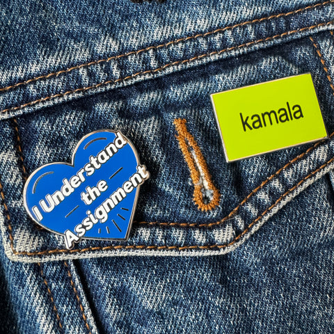 "kamala IS brat" Wholesale Enamel Pins